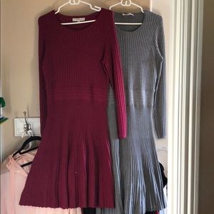 Maroon sweater dress never worn